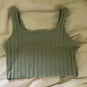 SHEIN Light Green Tank Top